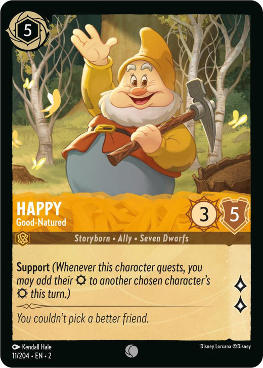 Happy - Good-Natured 11/204 Common