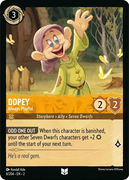 Dopey - Always Playful 6/204 Uncommon