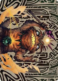 Zoyowa Lava-Tongue Art Card (Gold-Stamped Signature) 54 S