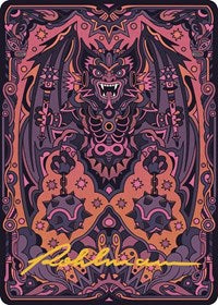 Bloodletter of Aclazotz Art Card (61/81) (Gold-Stamped Signature) S