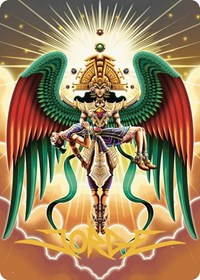 Resplendent Angel Art Card (59/81) (Gold-Stamped Signature) S