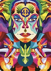 Roar of the Fifth People Art Card 63 S