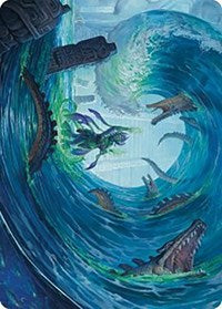 Wave Goodbye Art Card 76 S
