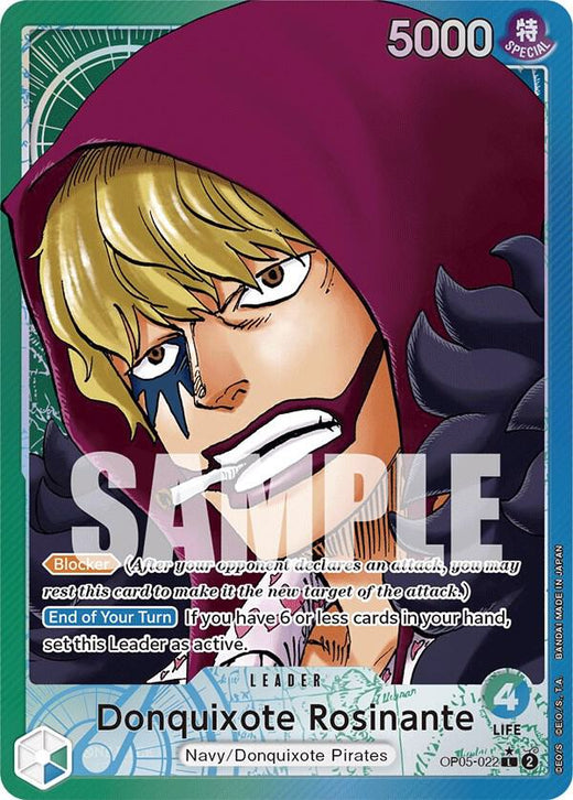 Donquixote Rosinante (022) (Alternate Art) OP05-022 L Foil