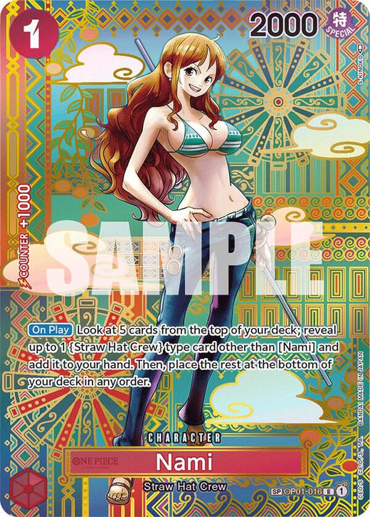 Nami (SP) OP01-016 R Foil