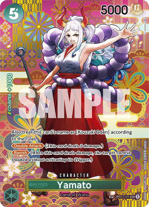 Yamato (SP) OP01-121 SEC Foil