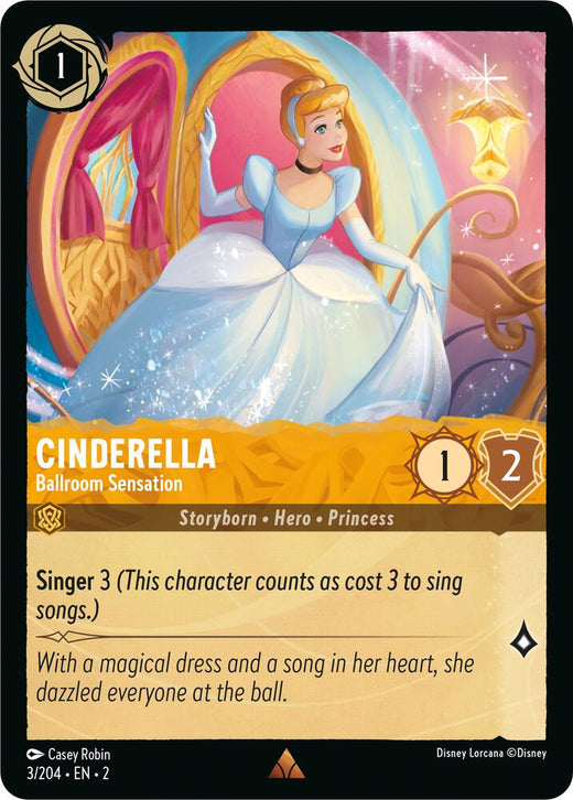 Cinderella - Ballroom Sensation 3/204 Rare