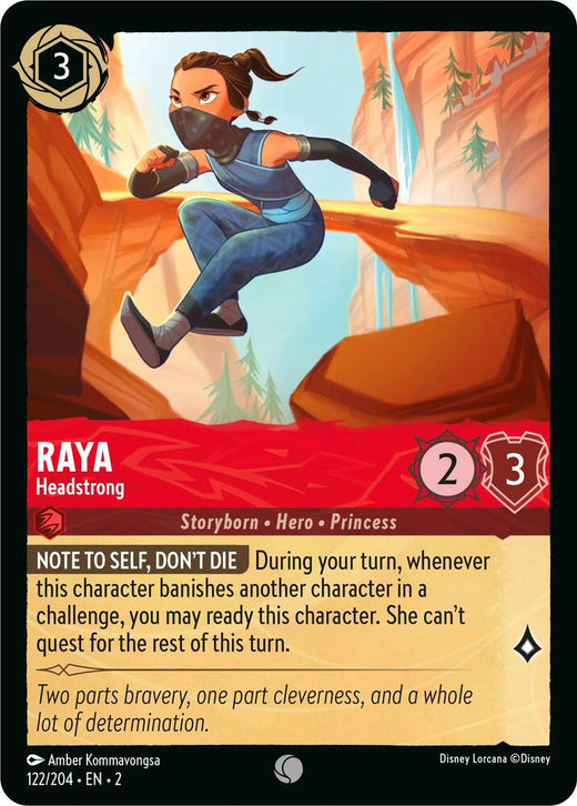 Raya - Headstrong 122/204 Common