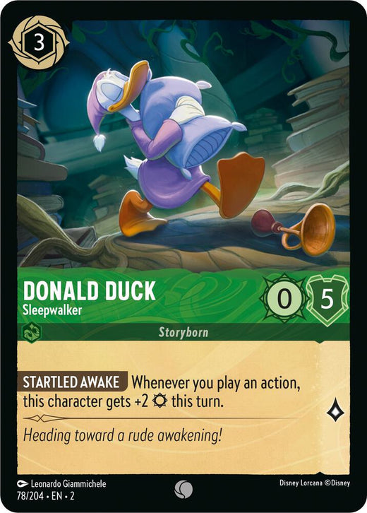 Donald Duck - Sleepwalker 78/204 Common