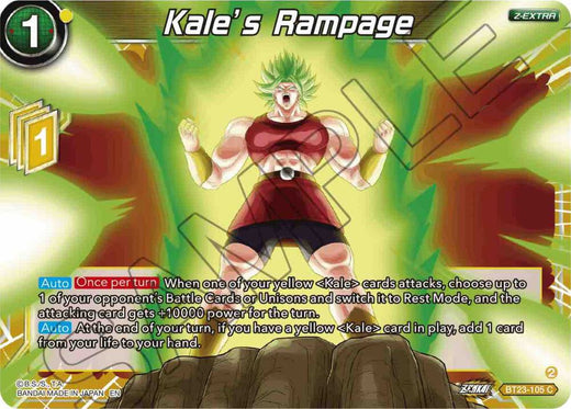 Kale's Rampage BT23-105 Common