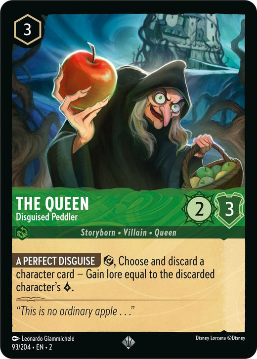 The Queen - Disguised Peddler 93/204 Super Rare