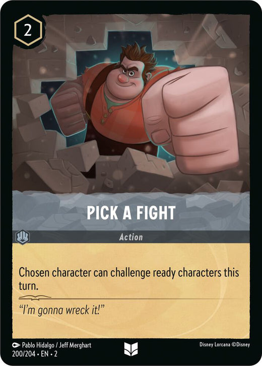 Pick a Fight 200/204 Uncommon