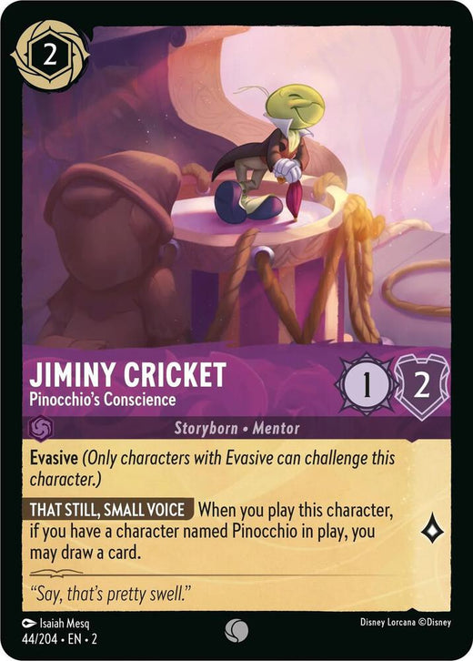 Jiminy Cricket - Pinocchio's Conscience 44/204 Common