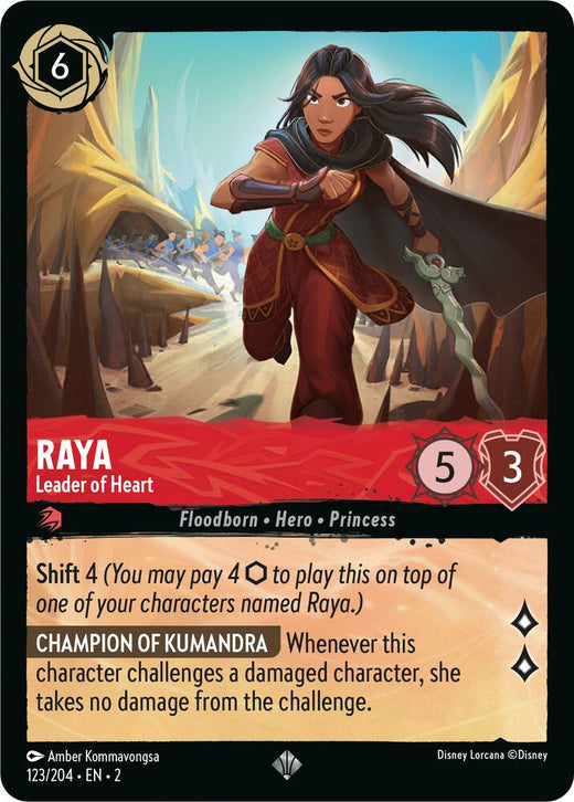 Raya - Leader of Heart 123/204 Super Rare