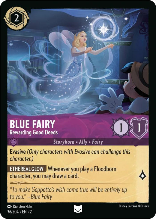 Blue Fairy - Rewarding Good Deeds 36/204 Uncommon