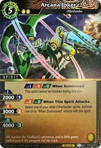 Arcana Joker (Box Topper) | Battle Spirits Saga Promo Cards | Uncommon | Holofoil | #BSS02-065