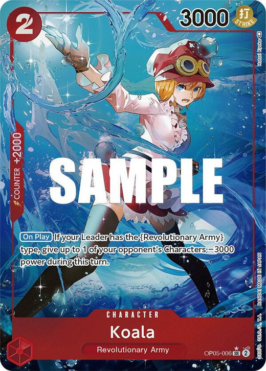 Koala (Alternate Art) OP05-006 SR Foil