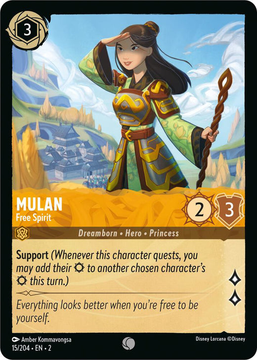 Mulan - Free Spirit 15/204 Common