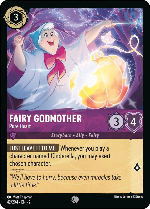 Fairy Godmother - Pure Heart 42/204 Common