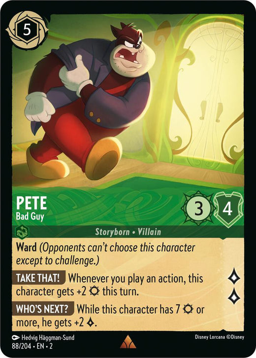 Pete - Bad Guy 88/204 Rare