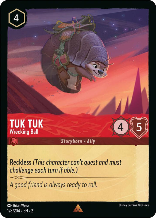 Tuk Tuk - Wrecking Ball 128/204 Rare