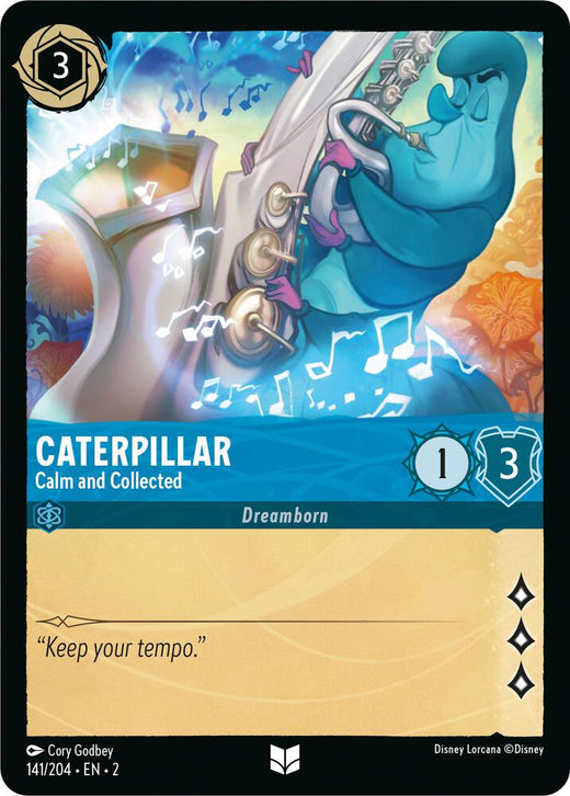 Caterpillar - Calm and Collected 141/204 Uncommon
