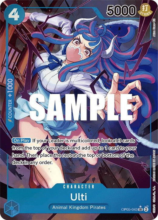 Ulti (Alternate Art) OP05-043 SR Foil