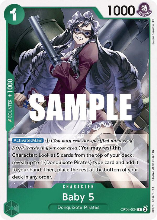 Baby 5 (034) OP05-034 R Foil