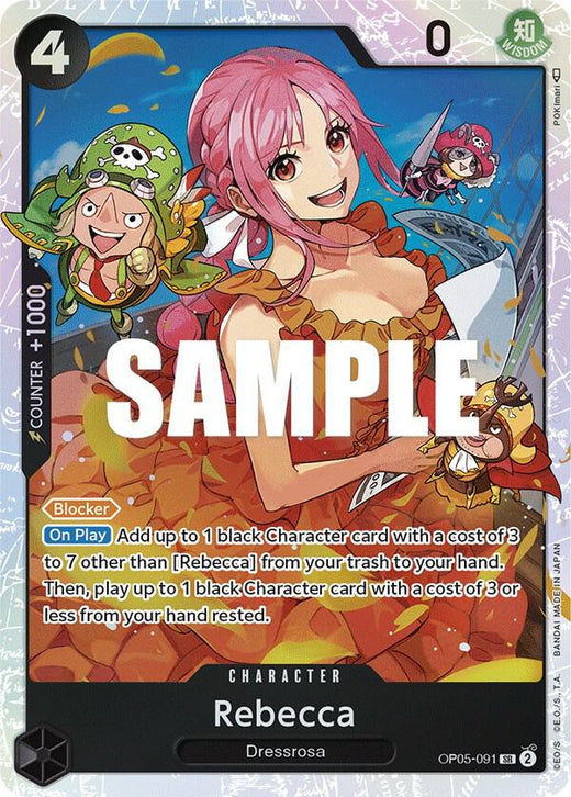 Rebecca OP05-091 SR Foil
