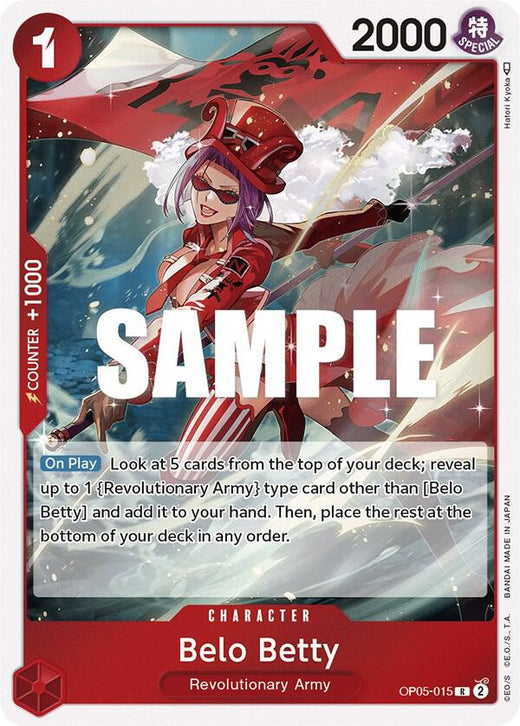 Belo Betty (015) OP05-015 R Foil