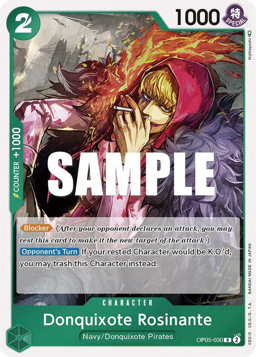 Donquixote Rosinante (030) OP05-030 R Foil