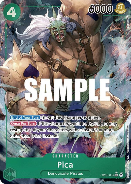 Pica (Alternate Art) OP05-032 SR Foil