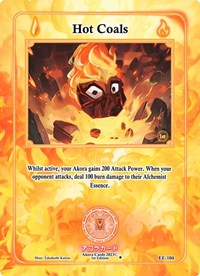 Hot Coals | Eternal Echoes [1st Edition] | Uncommon | Unspecified | #EE-104