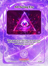 All-Seeing Eye | Eternal Echoes [1st Edition] | Uncommon | Unspecified | #EE-085