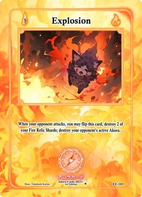 Explosion | Eternal Echoes [1st Edition] | Uncommon | Unspecified | #EE-101