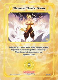 Thousand Thunder Senko | Eternal Echoes [1st Edition] | Common | Unspecified | #EE-132