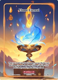 Flame Eternal (Full Art) | Eternal Echoes [1st Edition] | Full Art | Unspecified | #EE-106-FA
