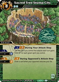 Sacred Tree Stump City (Event Pack Vol. 3) | Launch & Event Promos | Uncommon | Holofoil | #ST05-012