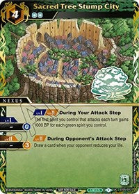 Sacred Tree Stump City (Finalist Card Set Vol. 3) | Launch & Event Promos | Uncommon | Holofoil | #ST05-012
