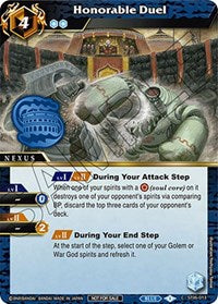 Honorable Duel (Event Pack Vol. 3) | Launch & Event Promos | Common | Unspecified | #ST06-013