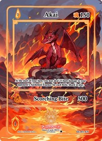 Akai (Extended Art) | Eternal Echoes [1st Edition] | Extended Art | Holofoil | #EE-031-EX