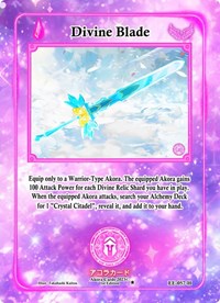 Divine Blade (Holo) | Eternal Echoes [1st Edition] | Holo | Unspecified | #EE-057-H
