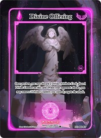 Divine Offering (Extended Art) | Eternal Echoes [1st Edition] | Extended Art - Box Topper | Unspecified | #EE-060-BT