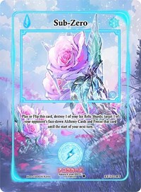 Sub-Zero (Extended Art) | Eternal Echoes [1st Edition] | Extended Art - Box Topper | Unspecified | #EE-122-BT