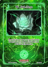 W. Sub-Zero (Holo) | Eternal Echoes [1st Edition] | Holo | Unspecified | #EE-145-H