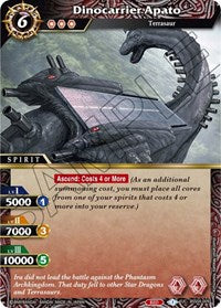 Dinocarrier Apato | Savior of Chaos | Uncommon | Normal | #BSS04-009