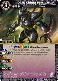 Dark Knight Percival | Savior of Chaos | Rare | Holofoil | #BSS04-019