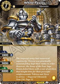 White Pawns | Savior of Chaos | Common | Holofoil | #BSS04-042