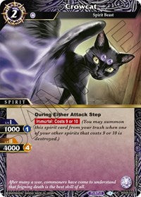 Crowcat | Savior of Chaos | Uncommon | Holofoil | #BSS04-032