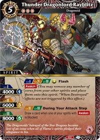 Thunder Dragonlord Rayblitz | Savior of Chaos | Rare | Normal | #BSS04-011